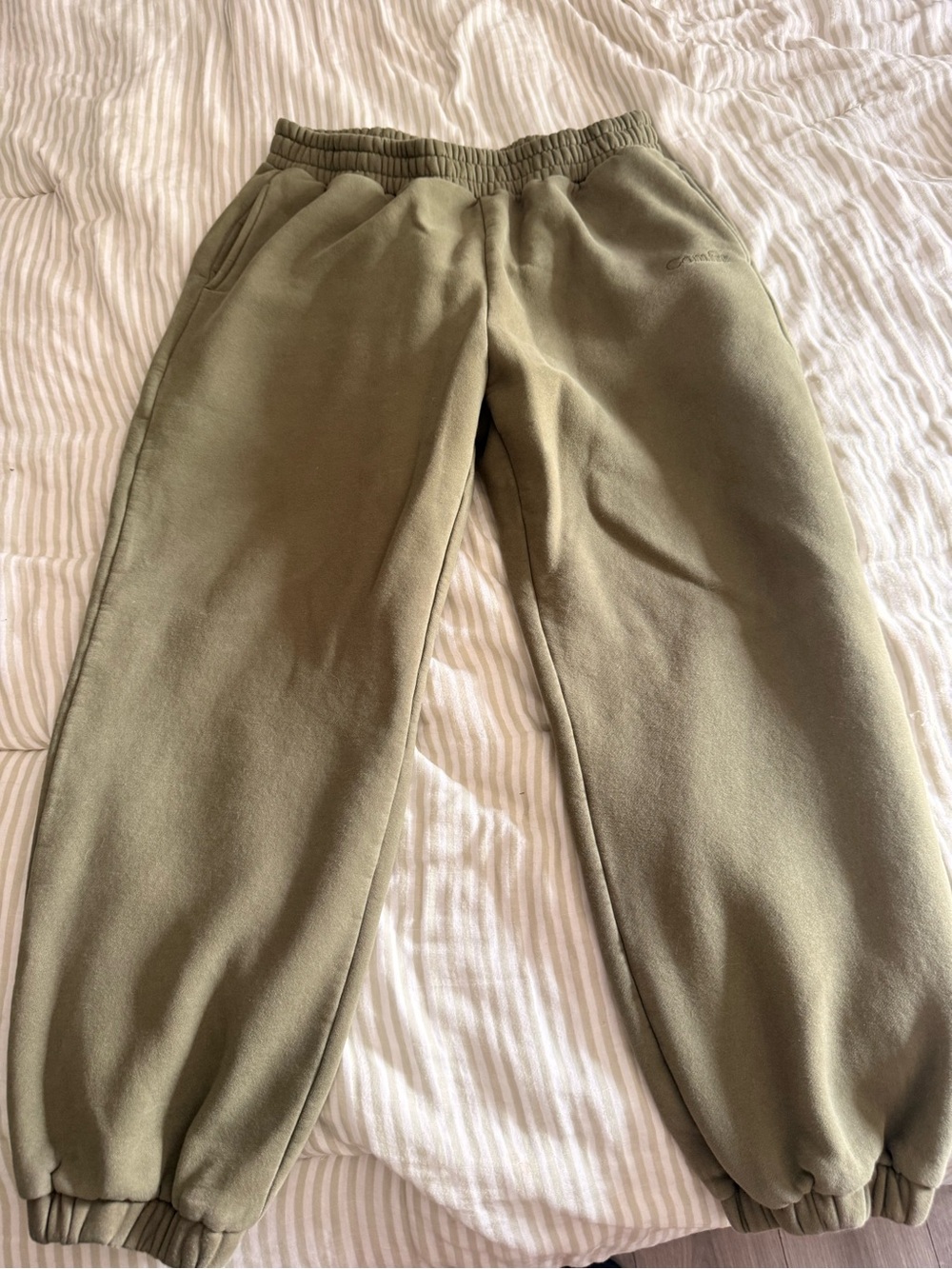 Comfrt Olive Green SweatPants